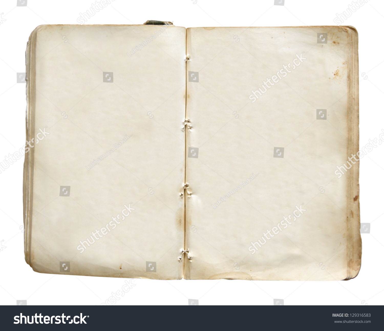 PowerPoint Template: old notebook book object isolated (ijukinmpk)