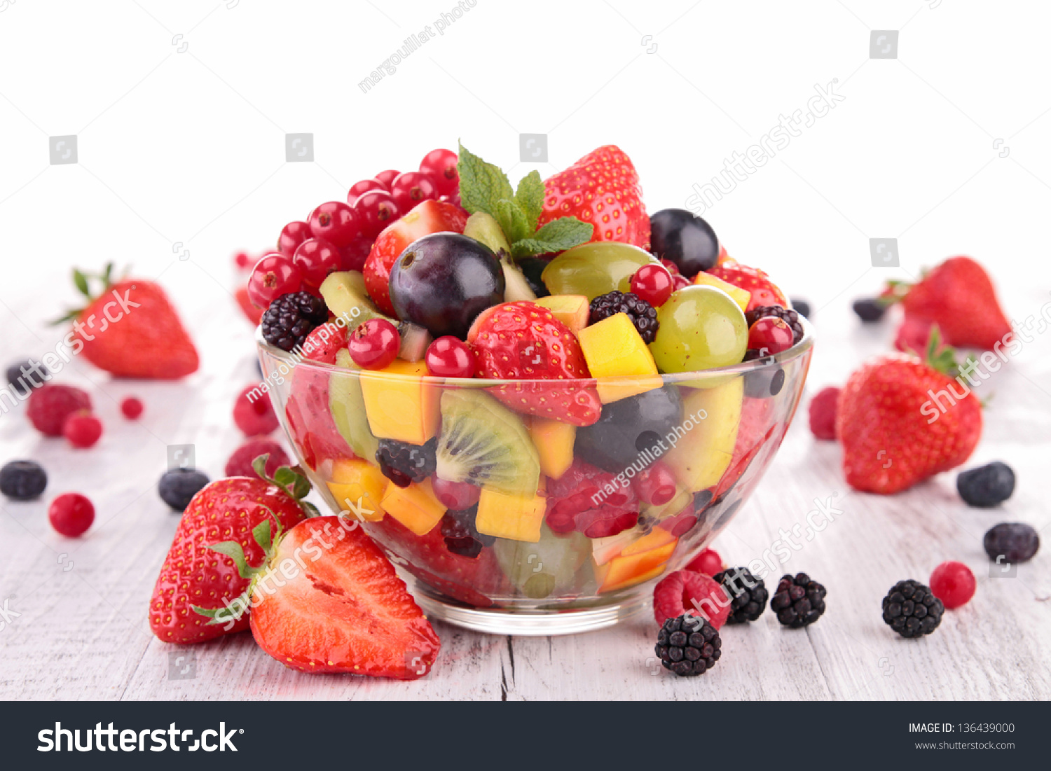 PowerPoint Template: fruit salad fruits (iknlkuhhh)
