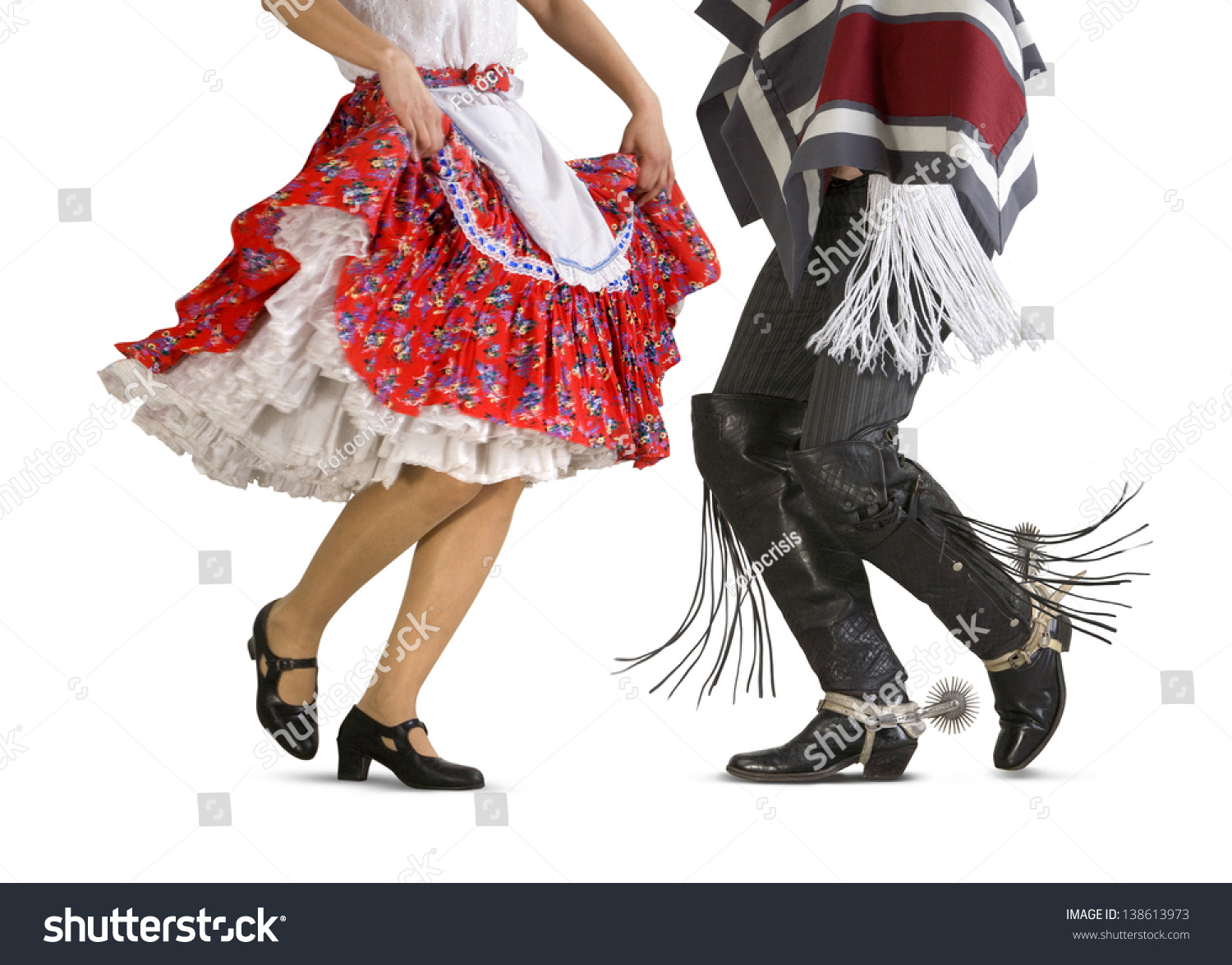 PowerPoint Template folk dance chilean typical cueca (ikpnikuok)
