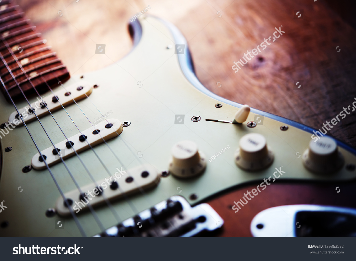 Powerpoint Template Music Rock Electric Guitar Ikuknkmuj 8812