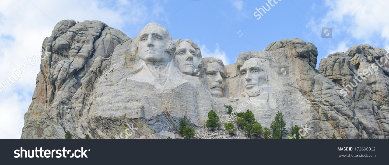 PowerPoint Template mount rushmore national monument (iojnuphhj)