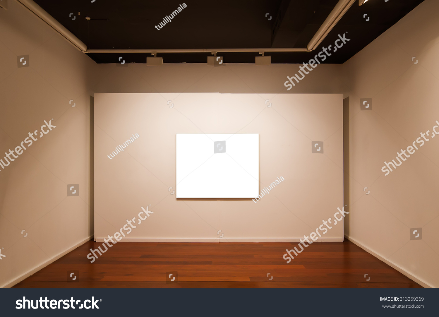 powerpoint-template-3d-museum-art-gallery-interior-with-blank