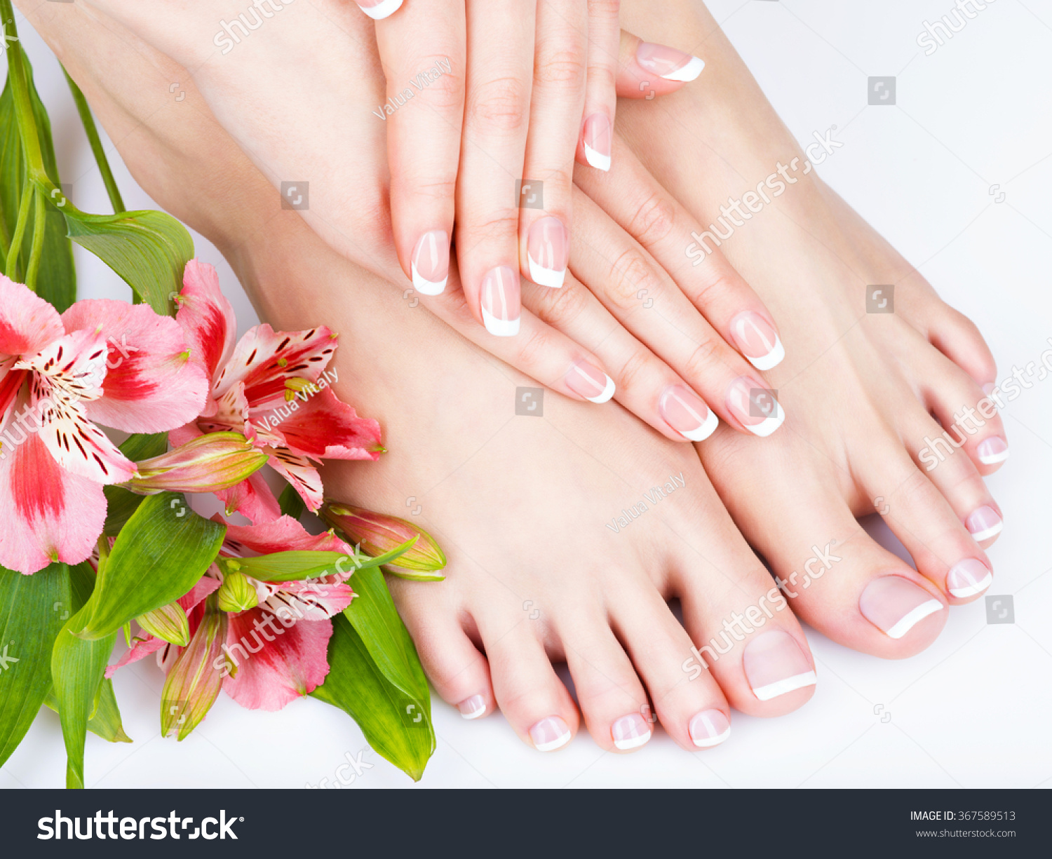 Powerpoint Template Salon On Pedicure And Manicure Knompumik 