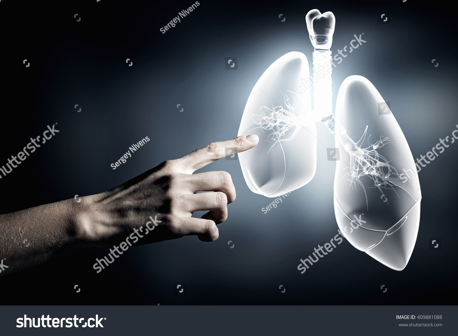 PowerPoint Template Lung Cancer Lungs Health Concept lhuppihpp 