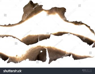 PowerPoint Template: torn paper burnt edge of (ihumhpjno)