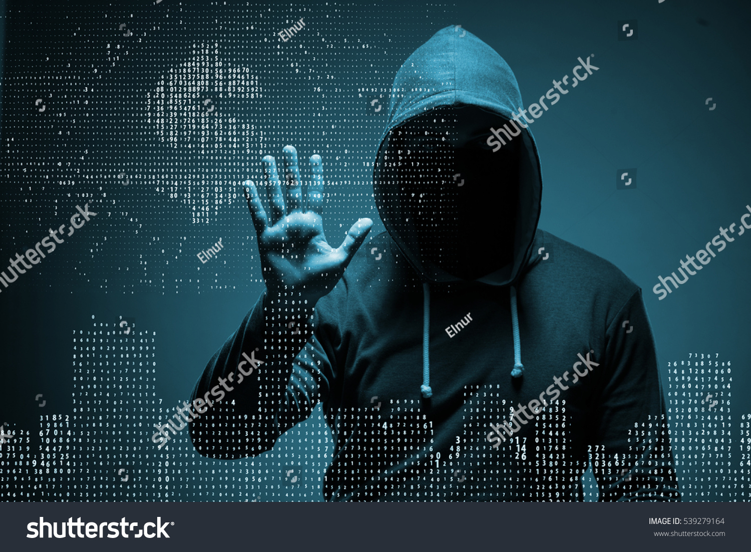 PowerPoint Template Fraud Cyber Crime Hacker mkujouinl 