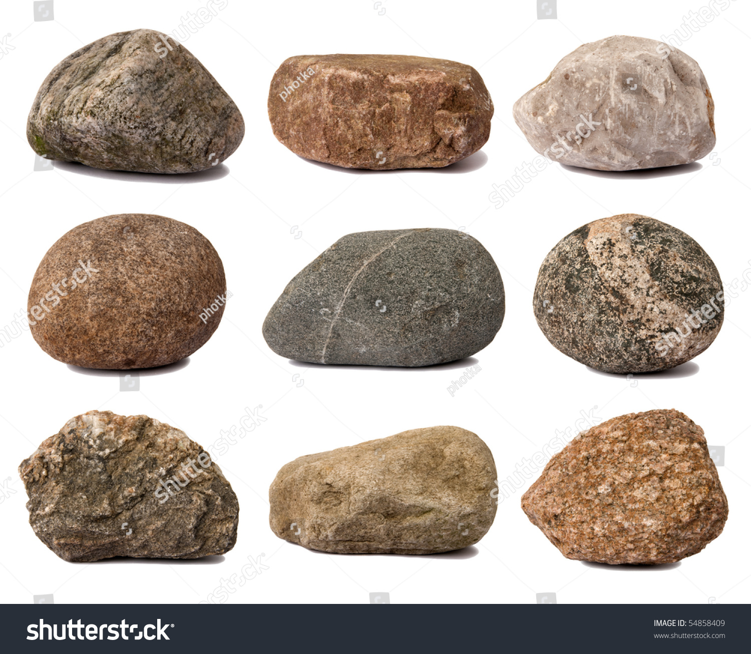 PowerPoint Template rock minerals rocks isolated on (mlpmplhu)