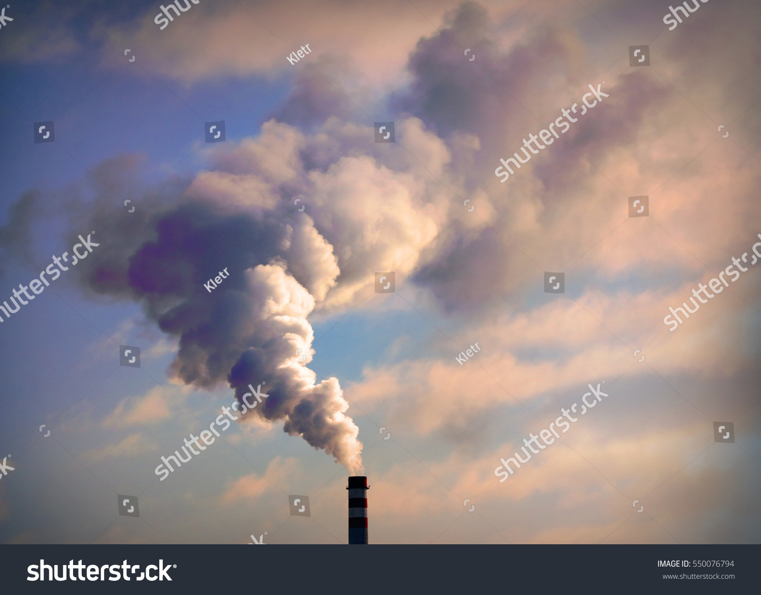 Powerpoint Template Digital Artwork On Air Pollution Mmhhonoul