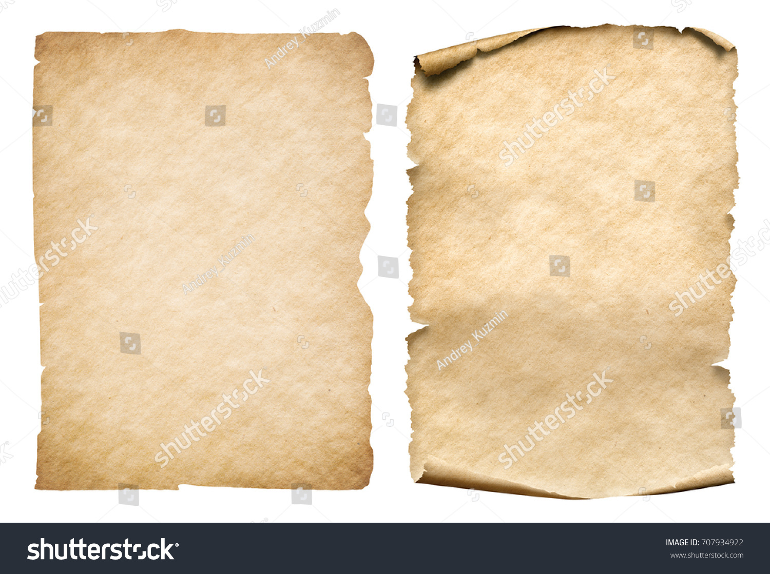 Powerpoint Template Papyrus Antique Two Old Paper Ohouklujj